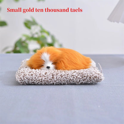 Car Activated Carbon Car Interior Decoration Simulation Dog Center Console Car Supplies Bamboo Charcoal Dog Doll Ornaments