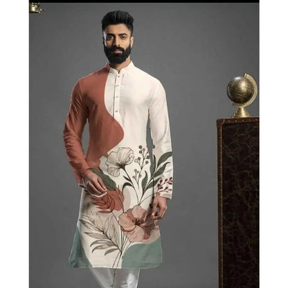 Mens Abaya Thobe Arabic Longline T Shirts Henley Kaftan Banded Plain Gown Shirts Men's Muslim Kaftan 2025 Harajuku Streetwear