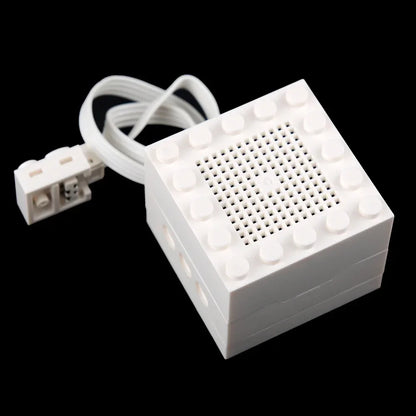 Building Block Bluetooth Speaker Technical Parts compatible with legoeds Hi-tech technical MOC Power Functions trains DIY Toys