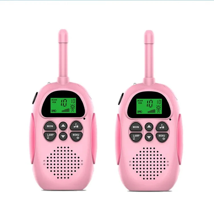 2PCS Wireless Handheld Walkie Talkie Outdoor Parent-child Intercom Machine Kids Talkie Walkie Toys Educational Toys Gifts