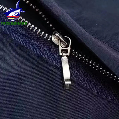 TACE&SHARK Brand Winter Sleeveless Shark Vest Tank Casual Waistcoat Men's Vest Jacket Male Slim Coat Vest Homme Top