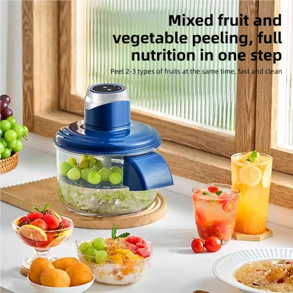 TINSOL Fully automatic grape peeler, household electric fruit peeler fruit and vegetable peeling machine fruit processing tool