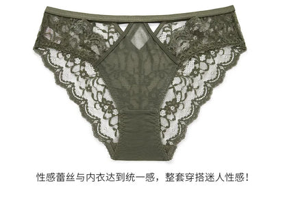 Novidades Conjunto Lingerie Renda Ultra Fina Mulher Sutiã Arco Macio Push Up Minimizador Busto Anti Flacidez Confortável 32-42