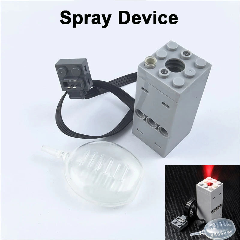 Technical Electronic Building Block MOC Refit Accessories Micro-motor RC Power Functions Parts Creative DIY Car Bricks Kids Toys