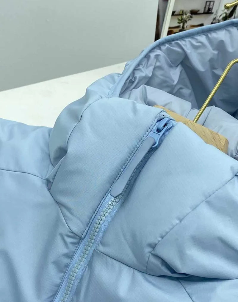 2026 Outdoor, Hiking, Camping, Fishing, Mountain Climbing, Traveling, Three-proof Fabric Warm Hooded Warm Cotton-padded Jacket