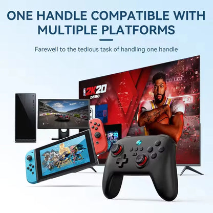 2026 New Switch Pro Wireless Gamepad For Nintendo Switch OLED Lite PC Steam Yuzu Bluetooth Joystick Controller Dual Vibration Tu