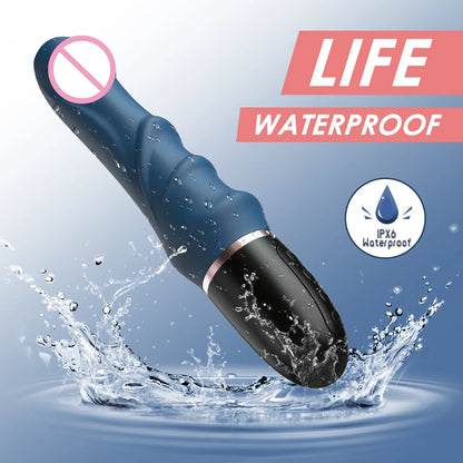 Powerful Big Dildo Vibrator for Women G-spot Clitoral Stimulator 10 Modes Vaginal Massager Female Masturbator Sex Toy for Aldult