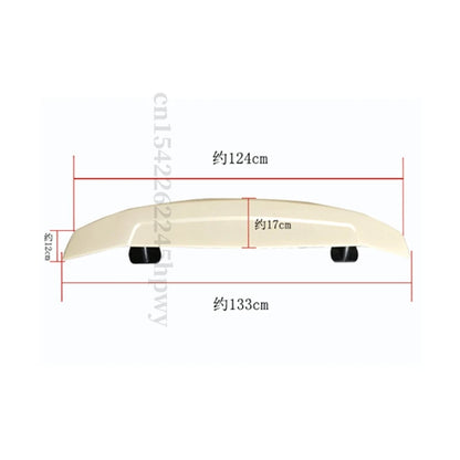 For Honda Civic Spoiler 2016 2017 2018 2019 2020 GT Style Car Decoration Rear Roof Tail Wing ABS Plastic Spoiler 4Door Painted