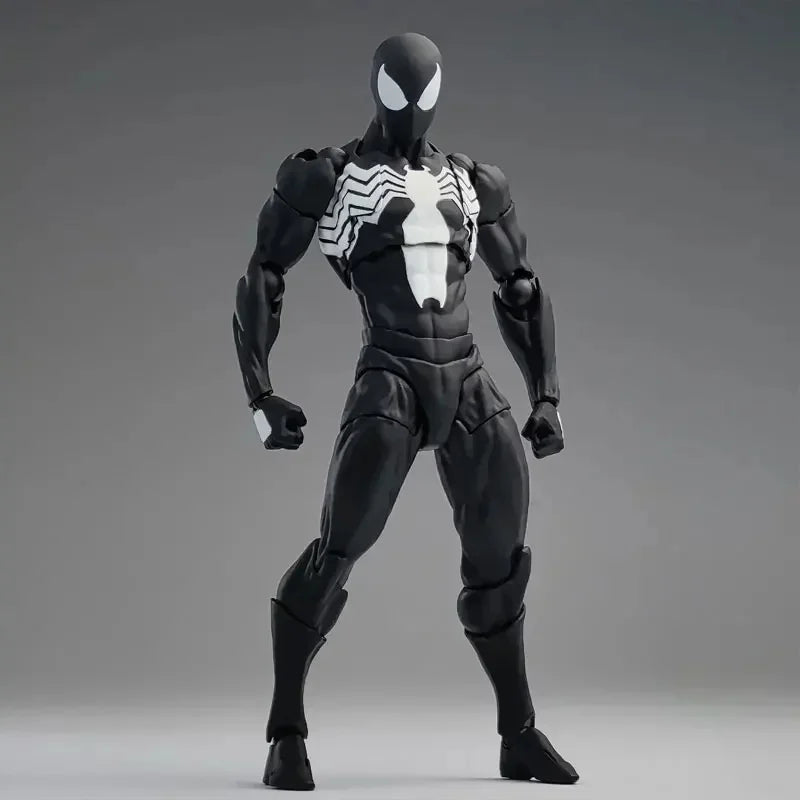 Original Mess Toys Spider Man Symbiote Black Suit Neighbor Scarlet Spider Spiderman Messtoys Anime Action Figure Gifts Toys