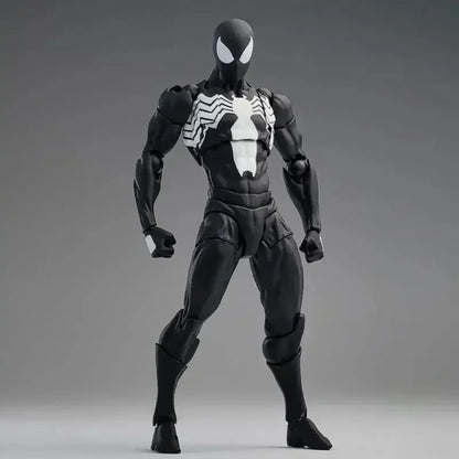 Original Mess Toys Spider Man Symbiote Black Suit Neighbor Scarlet Spider Spiderman Messtoys Anime Action Figure Gifts Toys