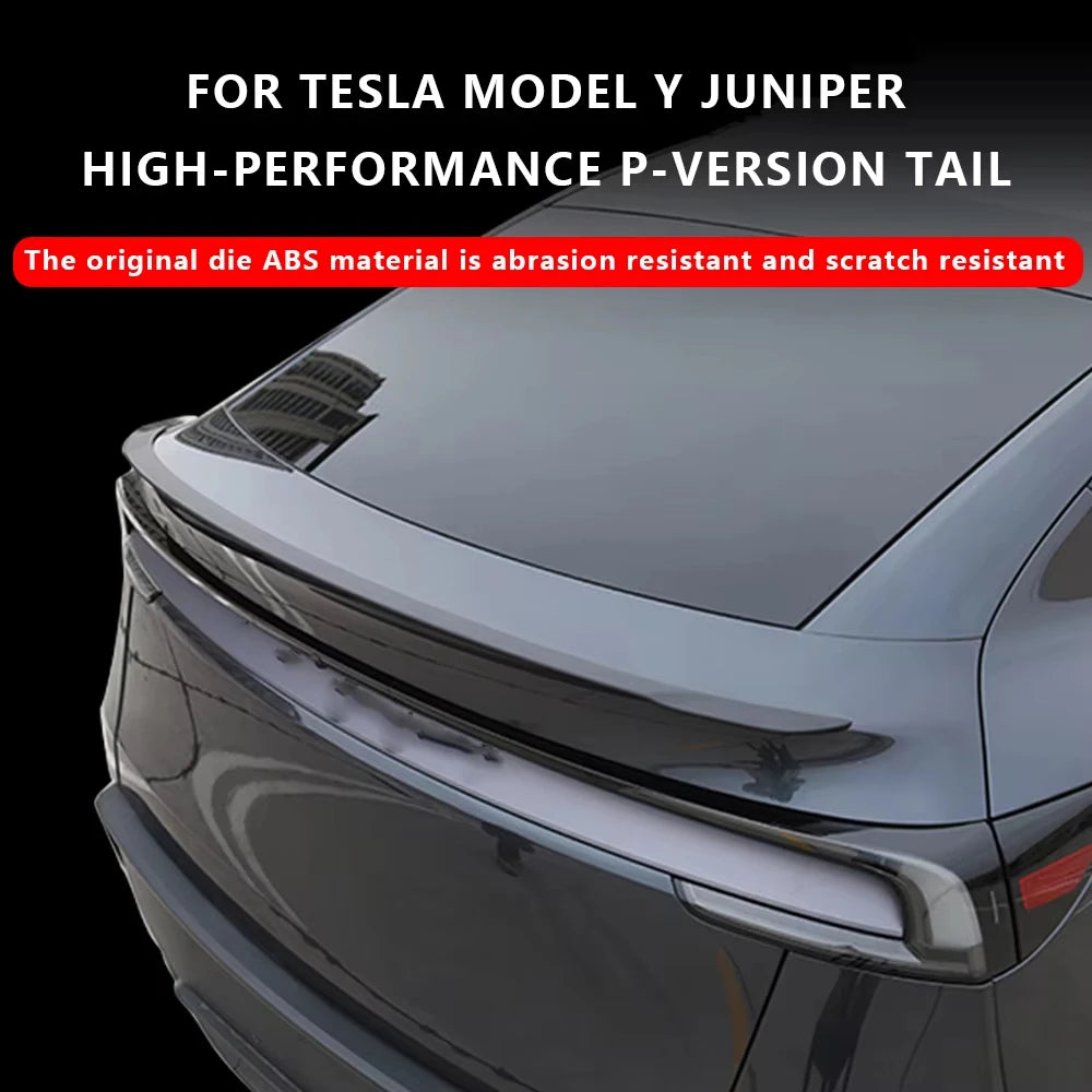 SUNTE Car ABS Spoiler For Tesla New Model Y 2025 2026 Juniper Original High-performance Carbon Fiber Accessories