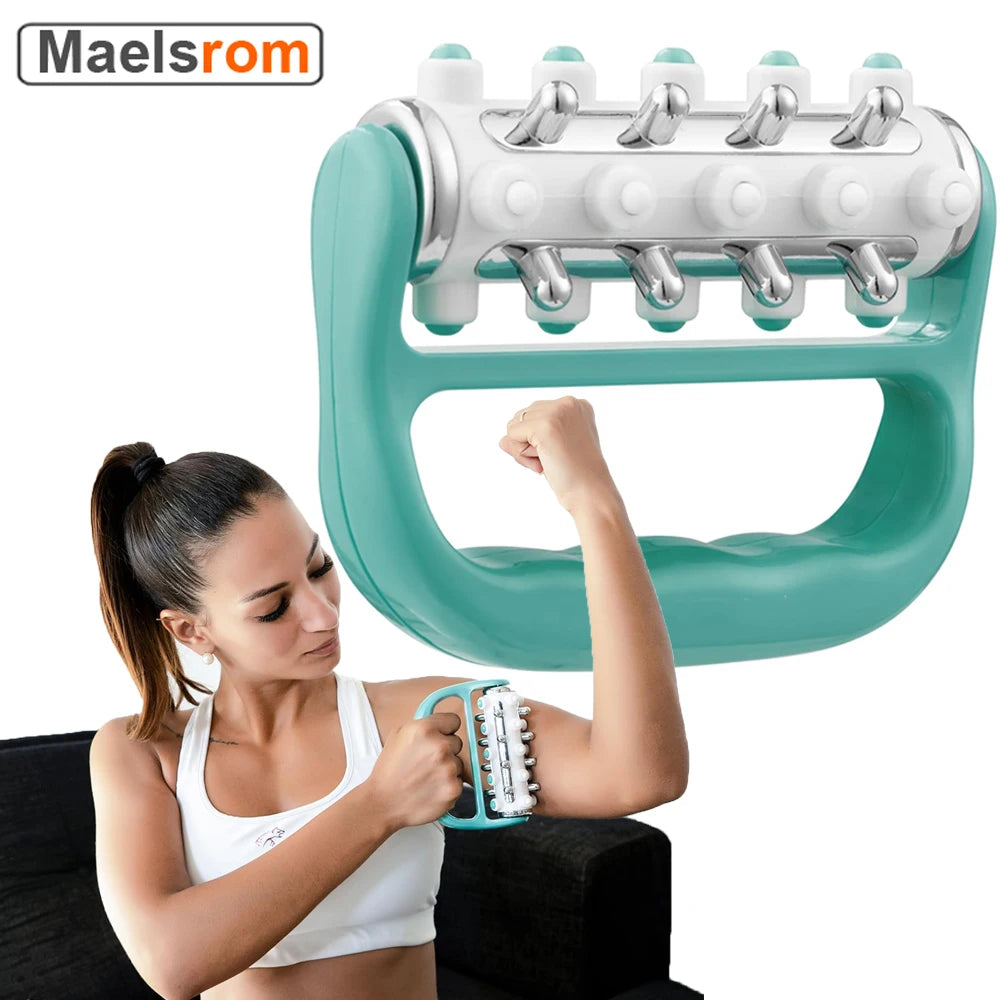 1PCS Lymphatic Drainage Massager Fascia Release & Scar Tissue Mini Massage Roller Deep Tissue for Shoulder Neck Thigh Leg & Back