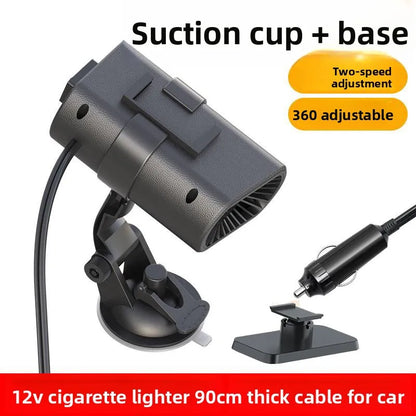 Mini 12V Car Heater USB/Cigarette Lighter Portable Fast Heating Cup Holder Design For Cab Truck RV Winter Travel Emergency Kit