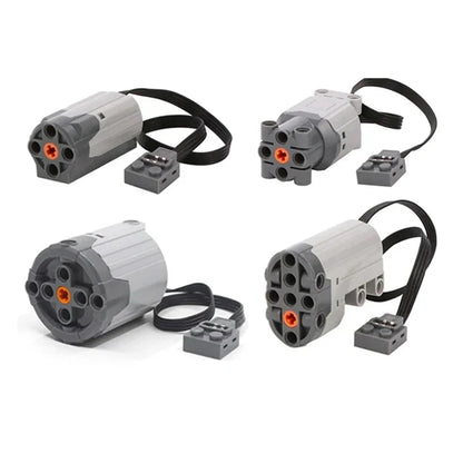 Power Function Technical Parts M XL L Servo Motor Strengthen Motor Building Blocks Multi High Speed PF Sets Brick Toys DIY Motor