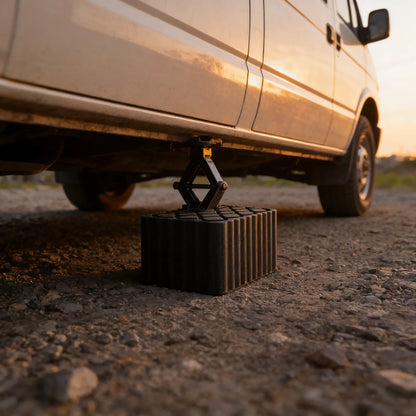 Rubber Car Lift Block Auto Floor Jack Spacer .7x3.1x3.1 Heavy Duty Shock Absorber Cushion Shockproof Antislip Pad for Jack