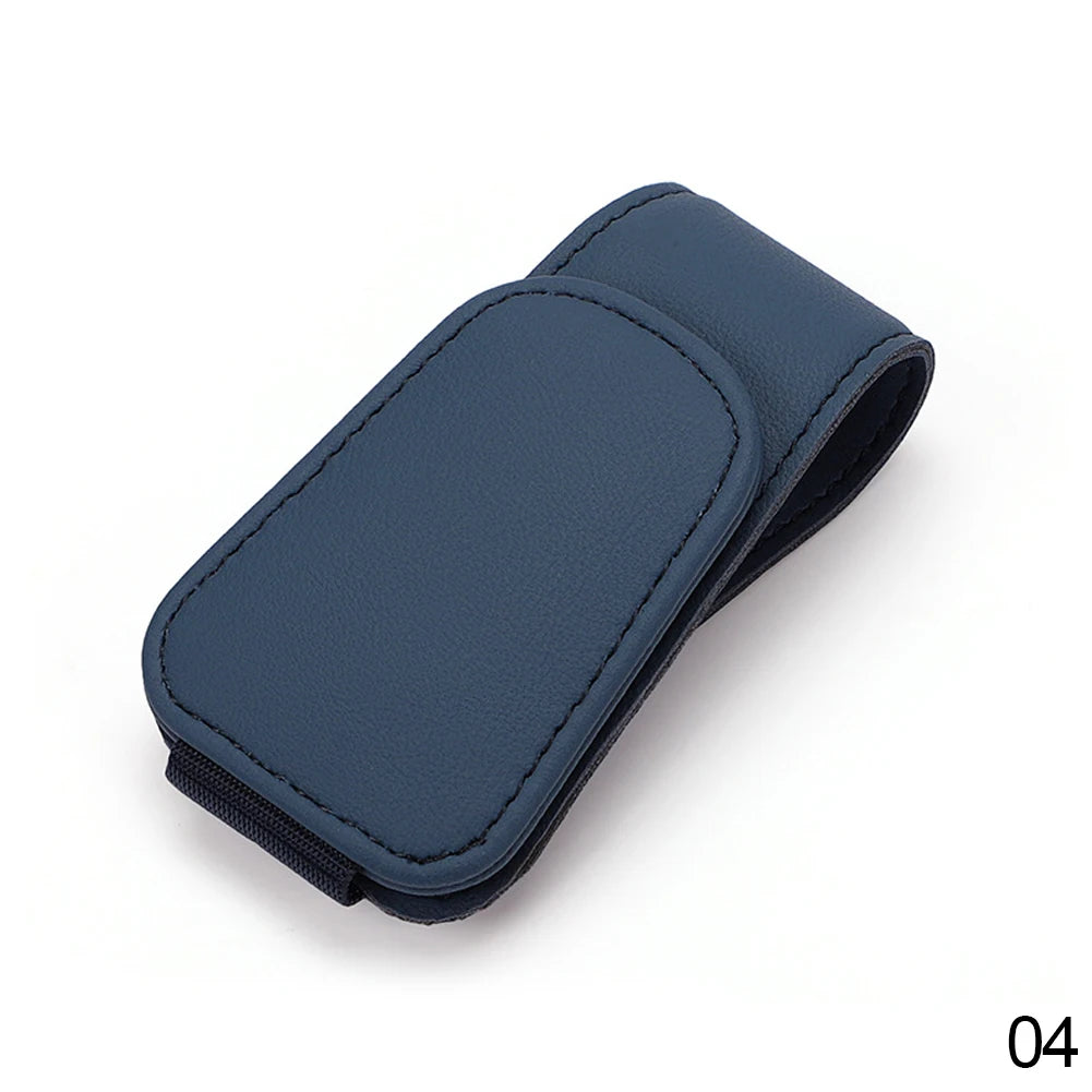 Universal Car Auto Sun Visor Glasses Box Sunglasses Clip Card Ticket Holder Stand Fastener Pen Case Eyeglasses Car Accessories