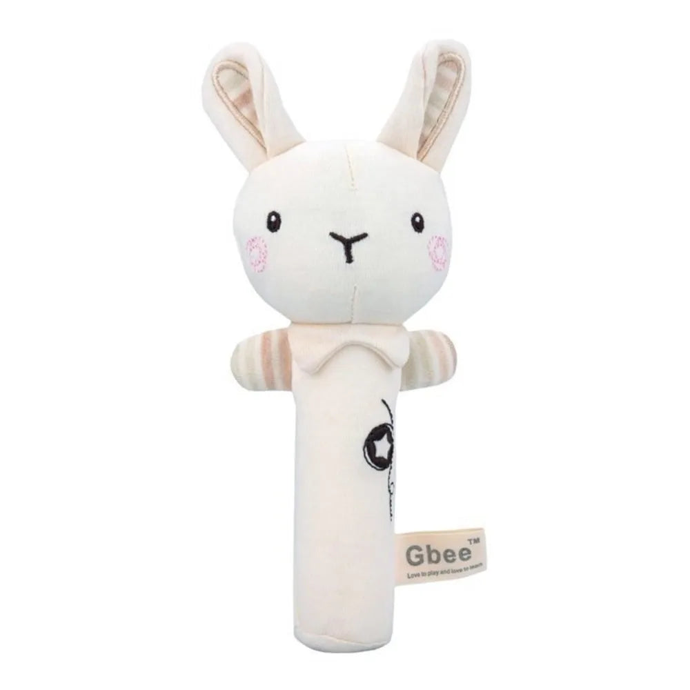 Creative Cartoon Animals Baby Hand Shaker Soft Child Educational Handbells Newborn Comfort Toy Baby Comfort Toys Infant Rattle