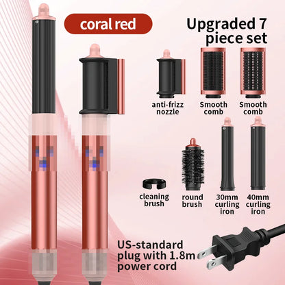 Cold Hot Hair Dryer HS05 Hair Straightening  and Curling Styling Tool HS01 Multi-functional Negative Ion Dryer HS08 Curling Iron