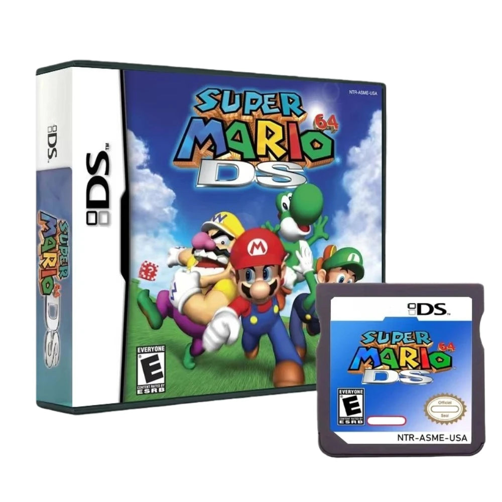 new model  Card Mario Party Luigi Adventure EX Mario VS Donkey Kong 2 USA Version Video Game Console Card for NDS 3DS Boy Gifts