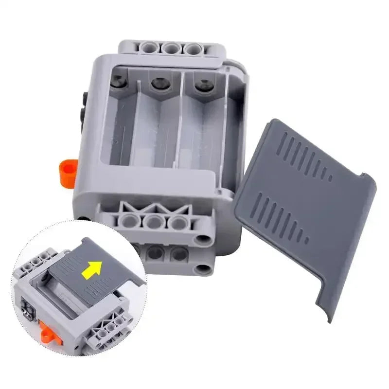 MOC Power Functions Part Building Blocks Train Track Motor Battery Box Infrared Remote Control Receiver M-motor for Legoeds