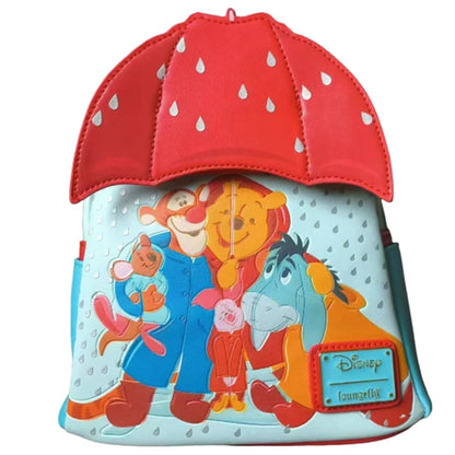 Winnie The Pooh Triple Pocket Mini Backpack Bags