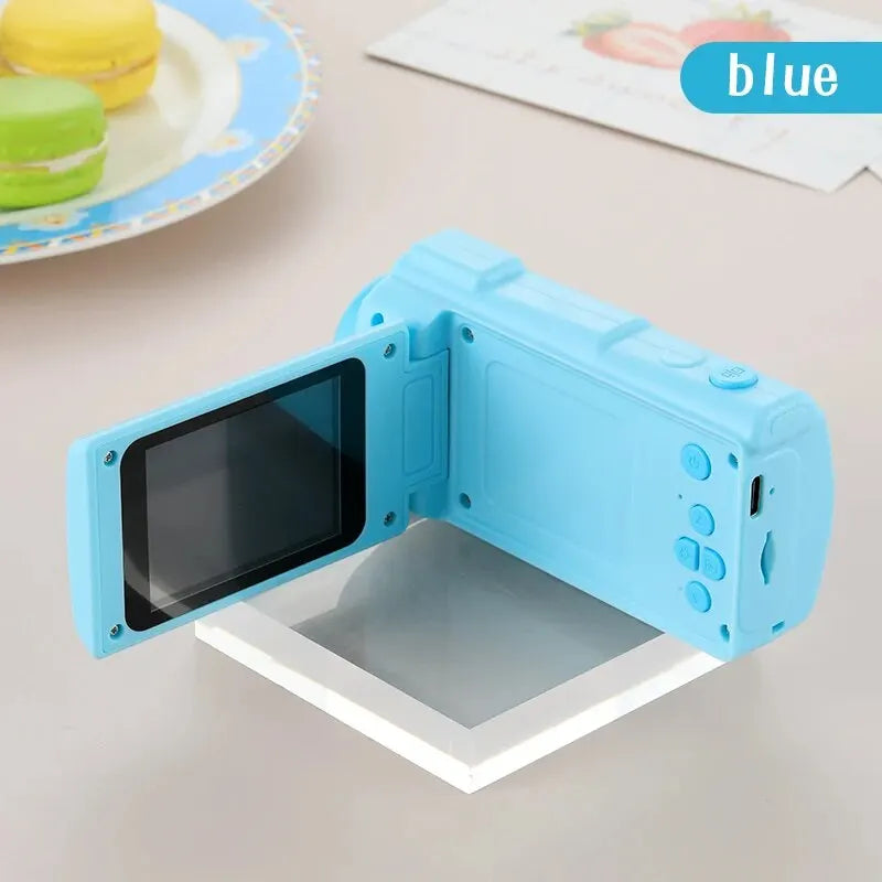 Kids Video Camcorder 1080P 20 MP High Resolution Portable Mini Digital Camera with 2.4 Inch Large Display Screen Birthday Gifts