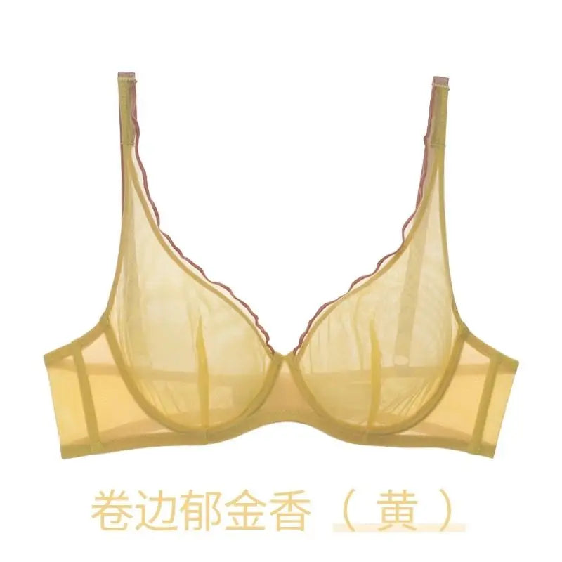 Women Summer Lingerie Set Push Up Bra Comfort Lift Seamless Push Up Bra for Women Full Cup No Underwire Ultra Thin Bra S-2XL Hot