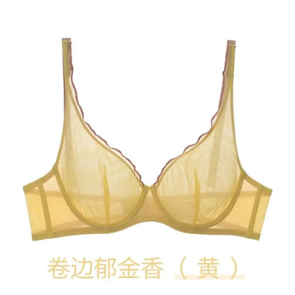 Women Summer Lingerie Set Push Up Bra Comfort Lift Seamless Push Up Bra for Women Full Cup No Underwire Ultra Thin Bra S-2XL Hot