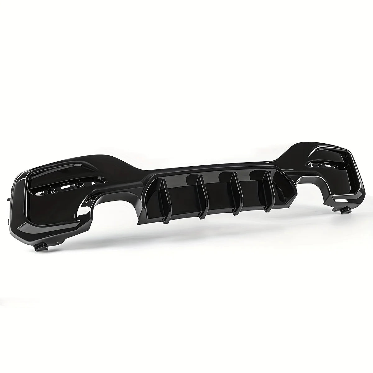 Gloss Black Rear Lip Diffuser Spoiler Body Kit For BMW 1 Series M Sport F20 F21 M135i M140i 2015-2019 Exterior Styling