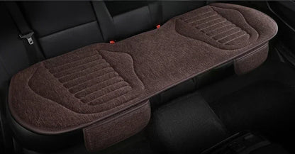 Universal Linen Car Seat Cover Four Season Auto Flax Comfortable Breathable Anti-Slip Covers Cushion SUV Car Seat Protection
