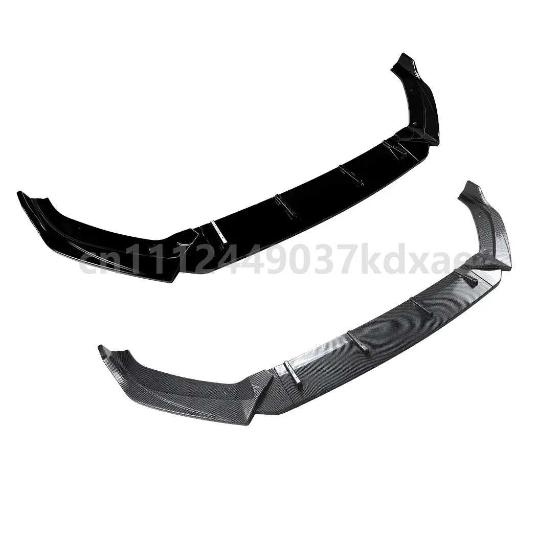 For 2017-2022 Audi RS3 8V Body Kit Accessories Front Bumper Spoiler Lip Lower Splitter Chin Protector Guard