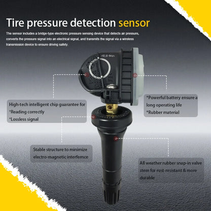 1/4PCS Tire Pressure Monitor Sensors TPMS F2GZ-1A189-AB For Ford F150 Galaxy Mustang Escape Compatible With F2GT1A180AB 315MHZ
