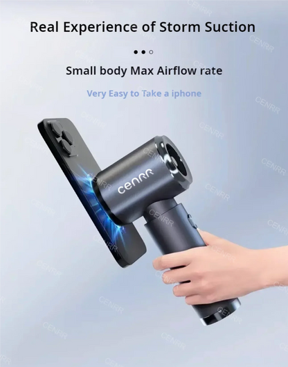 CENRR 210000PA Mini Car Vacuum Cleaner Wireless Powerful Vacuum Car Cleaner Handheld Portable Vacuum Cleaner Cleaning Machine