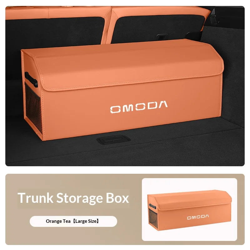 Suitable for Omoda s5 fx 9 EV PHEV C5 E5 C9 7 8plus car trunk storage box folding storage box large capacity storage box
