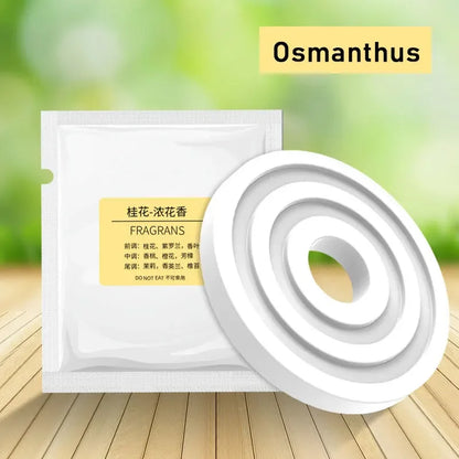 5PCS Car Air Freshener Fragrant Tablets Accessories Automobile Perfume PE Material Perfume Diffuser Supplement Accessories