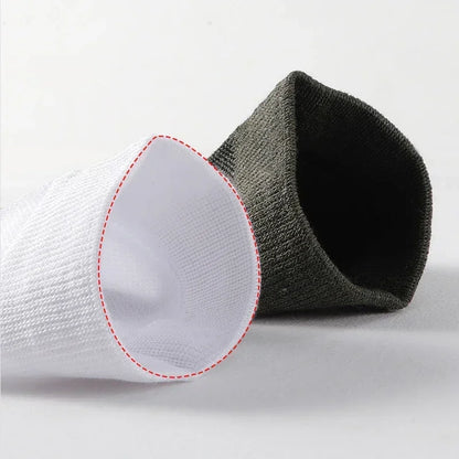 MiiOW 5 Pairs Bamboo Fiber Men Socks Antibacterial Men's Mid Tube Socks Breathable Deodorant Anti Slip Man Warm Mid-calf Socks