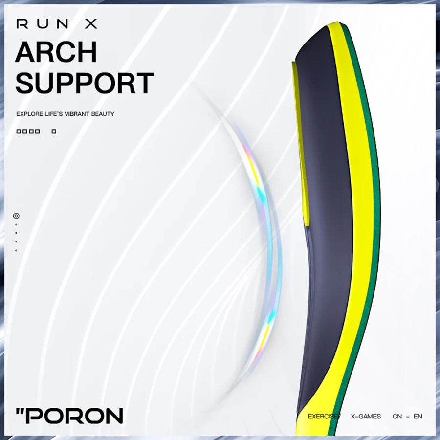 Mcgola Arch Support Professional Sports Thickeneded Tpu High Elastic Basketball Insole Aj1 Men's Deodorant Running Shock Absorption