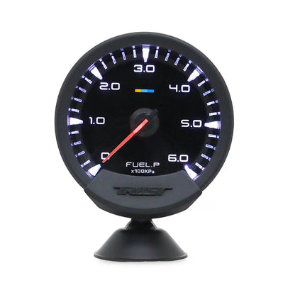 GReddi Sirius Meter Series Trust 74mm White LED Auto Gauge Volt Water Temp Oil Temp Oil Press RPM Turbo A/F Ratio Fuel Press