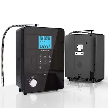 Alkaline Water Ionizer Generator Machine Produces pH 3.2-10.7 Alkaline Acid Water -650mV ORP Auto-Cleaning Filtration System
