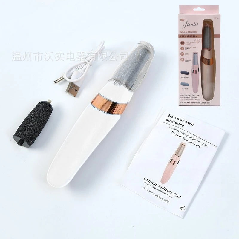 Electric Foot Heel Callus Remover Feet Dead Skin Removal Skin Care Tool Portable Pedicure Rasp  Electric foot grinder