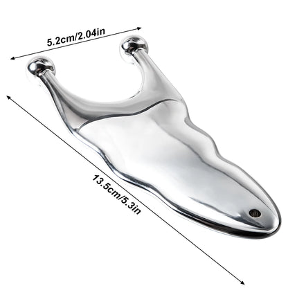 1PC Stainless Steel Muscle Scraper Massage Tool Gua Sha iastm for Deep Tissue Scraping for Myofascial Release,Muscle Pain Relief