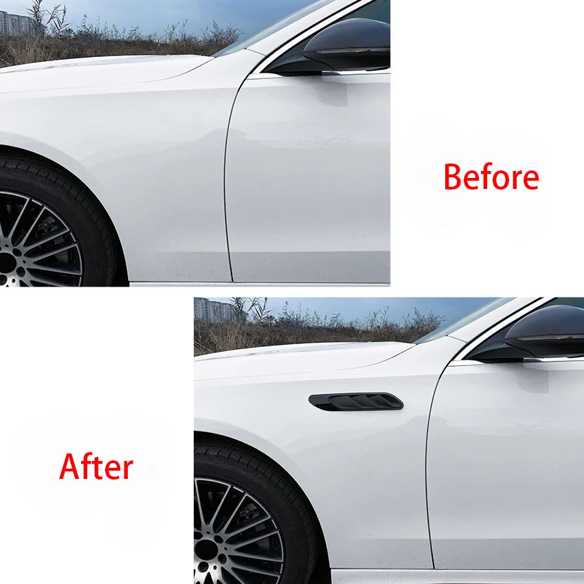Yubao ABS Car Side Air Vent Cover Fender Sticker For C-Class W206 2022  2003 C200 C260 AMG C63