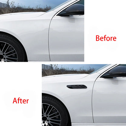 Yubao ABS Car Side Air Vent Cover Fender Sticker For C-Class W206 2022  2003 C200 C260 AMG C63