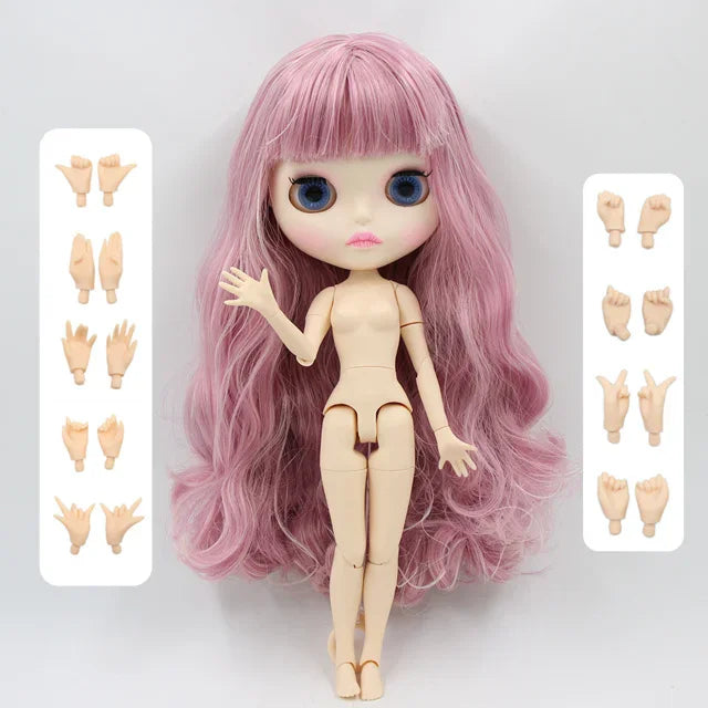 ICY DBS Blyth doll 1/6 bjd Matte face joint body 30cm toy girls gift