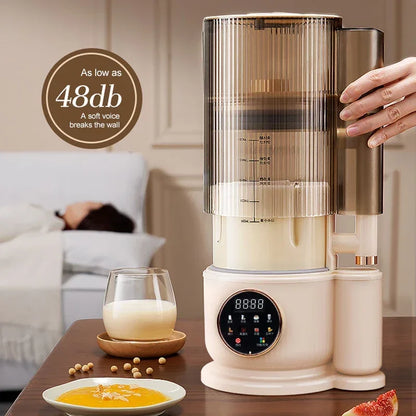 Smart Blender Soya Bean Milk Maker Electric Juicer Soybean Milk Machine Wall Breaker Rice Paste Kitchen Breakfast Maker