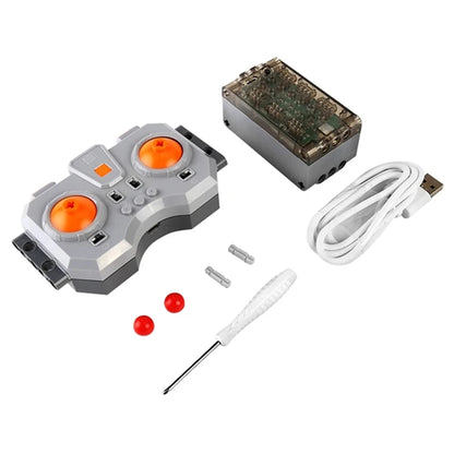 Technical Electronic Building Block MOC Refit Accessories Micro-motor RC Power Functions Parts Creative DIY Car Bricks Kids Toys