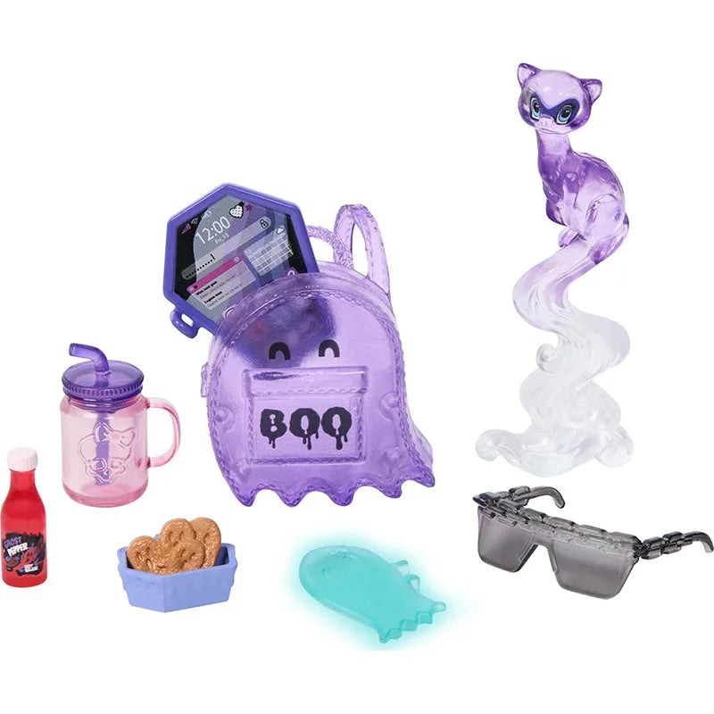Original Monster High High School Wednesday Third Generation G3 Ghost Doll Doll, Mobile Collection HXH77 Christmas Gift