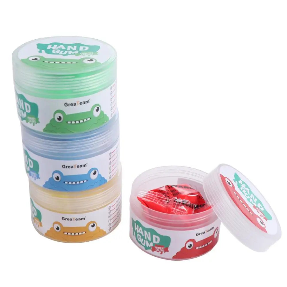 Hand Strength Training Soft Clay Hand Putty Squiz Soft Stretchy Non-Sticky Finger Training Putty 4pcs/set Putty Set