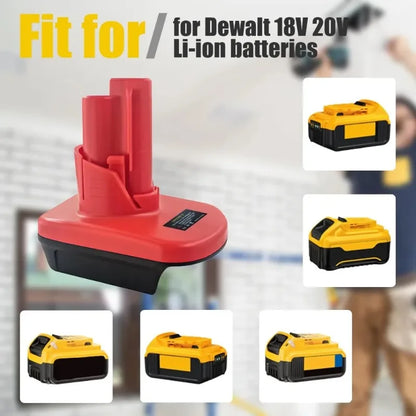 DM20M12 MT18M12 Adapter for Milwaukee/DeWalt/Makita 18V/20V Lithium Batteries Converting To for Milwaukee M12 12V Battery Tools