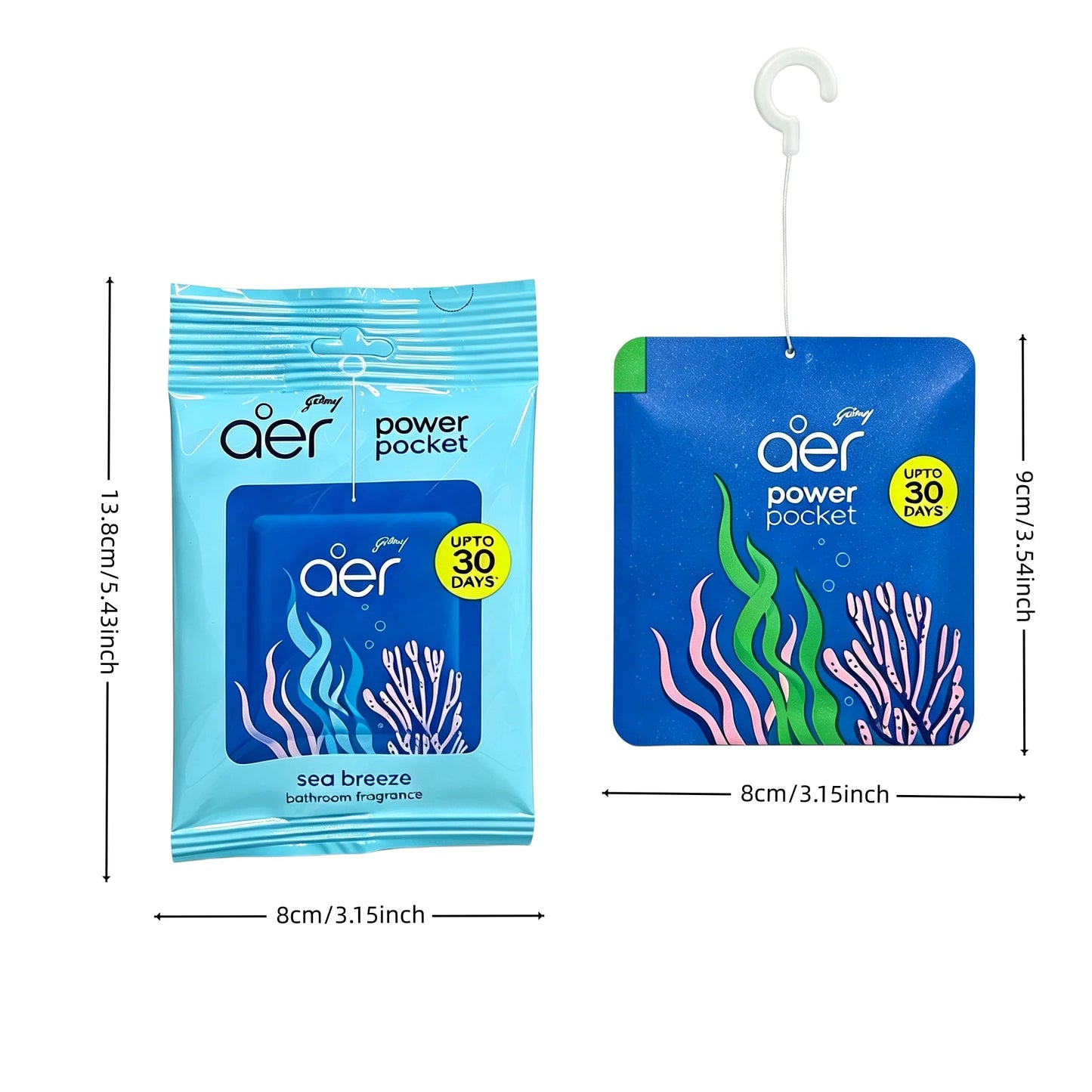 5-20pcs Sea Breeze Air Freshener, 30 Days Long-Lasting Fragrance, Car & Home Deodorizer, Ideal for Bathroom, Wardrobe & Gifting